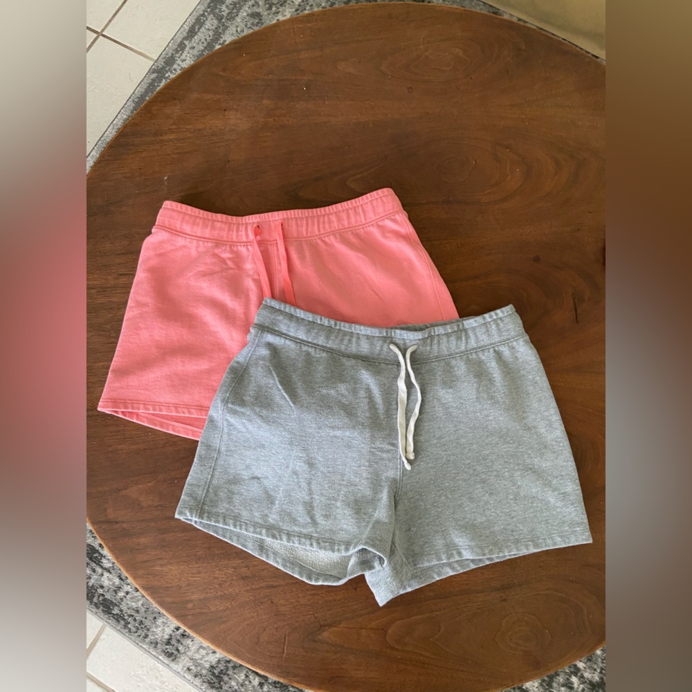 GAP Coral and Gray Shorts Set